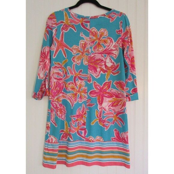 LILLY PULITZER DRESS TAB SLEEVES SIZE SMALL - Picture 2 of 5